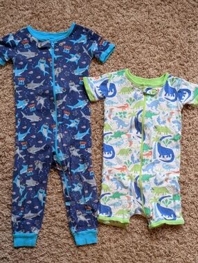 2 Piece Pj Place Pjs- Dino & Sharks